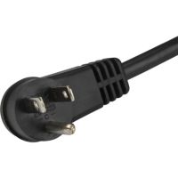 StarTech 6ft (2m) Computer Power Cord Right Angle NEMA 5-15P to C13 Power Cable 18AWG - PXTR1016