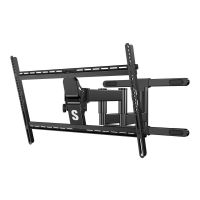 SANUS QLF425-B2 Large Full Motion TV Mount, 25IN Extension, Dual-Stud, 42-90IN