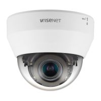 HANWHA VISION QND-6082R1 Wisenet Q Network Indoor Dome Camera, 2MP