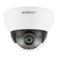 HANWHA VISION QNV-7012R Wisenet Q Network Outdoor Vandal Dome Camera, 4MP @ 30FPS, 2.8MM Fixed Focal Lens