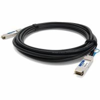 ADD-ON QSFP-40G-PDAC5M-AO MSA and TAA Compliant 40GBASE-CU QSFP+ to QSFP+ Direct Attach Cable, 5M, Passive