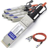 ADD-ON QSFP-4SFP-AOC10M-AO 10M QSFP/4XSFP+ 40GBASE-AOC DAC Direct Attach Cable