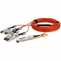 ADD-ON QSFP-4SFP-AOC15M-OE-AO MSA Compatible AOC 15M 40G Active Fiber