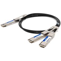 ADD-ON QSFP28-2QSFP28-PDAC2M-AO MSA and TAA Compliant 100GBASE-CU QSFP28 to 2xQSFP28 Direct Attach Cable