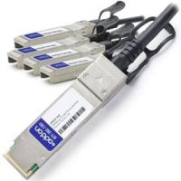 ADD-ON QSFP28-4SFP28-PDAC1-5M-AO MSA and TAA Compliant 100G-CU QSFP28 to 4xSFP28 Direct Attach Cable