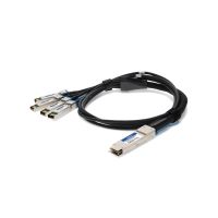ADDON QSFP28-4SFP28-PDAC1M-FT-AO FORTINET COMPATIBLE TAA COMPLIANT 100GBASE-CU QSFP28 TO 4XSFP28 DIRECT ATT