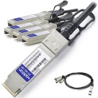 ADD-ON QSFP28-4SFP28-PDAC3M-AO MSA and TAA Compliant 100GBASE-CU QSFP28 to 4xSFP28 Direct Attach Cable