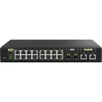 QNAP QSW-M2116P-2T2S-US 18-Port Multi-Gig PoE++ Compliant Managed Switch with SFP+