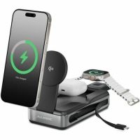 Alogic USA LLC R20KWCPB100W Roam 21,000mAh Power Bank, 6-in-1 with Qi2 Fast Wireless Charging and 10