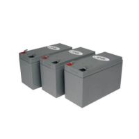 EATON TRIPP LITE SERIES RBC53 3X 12V 9AH UPS REPLACEMENT BATTERY CARTRIDGE KIT FOR SEL