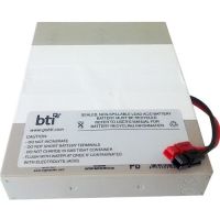 BATTERY TECHNOLOGY RBC62-1U-BTI Maintenance-Free Sealed Lead Acid UPS Battery Kit for Tripp Lite SM