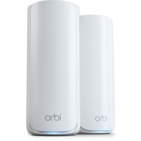 Netgear RBE772-100NAS Orbi 770 BE11000 Wireless Tri-Band 2-Piece Mesh Wi-Fi System (White)