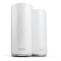 Netgear RBE872-100NAS Orbi 870 BE21000 Wireless Tri-Band 2-Piece Mesh Wi-Fi System (White)