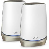 Netgear Orbi 960 AXE11000 Wireless Quad-Band 2-Piece Mesh Wi-Fi System (White)