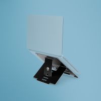 R-GO RGORISTBL Ergonomic Laptop Stand, Riser, Flexible, TAA Compliant