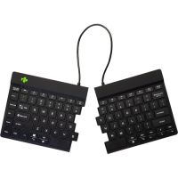 R-GO RGOSBUSWLBL Ergonomic Keyboard, Split Keyboard with Break Light, QWERTY (US), Bluetooth