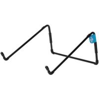 R-GO RGOSC015BL Ergonomic Laptop Stand, Steel Laptop Mount Computer Stand, Detachable