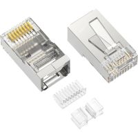 AXIOM RJ45C6ASS3100-AX RJ45 CAT6A Shielded Plug 100-Pack