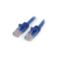 StarTech Cat5e Ethernet Cable 35 ft Blue - Cat 5e Snagless Patch Cable - RJ45PATCH35