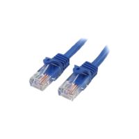 StarTech Cat5e Ethernet Cable 7 ft Blue - Cat 5e Snagless Patch Cable - RJ45PATCH7