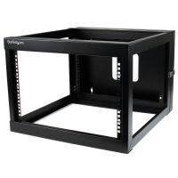 STARTECH RK619WALLOH 6U Open Frame Wall Mount Server Rack - Network Rack with 19.8in Mounting Depth