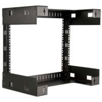 StarTech 8 RU Open-Frame Wall Mount Equipment Rack with 12" Depth - RK812WALLO