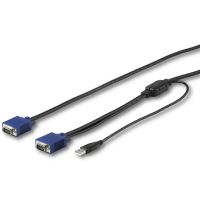 STARTECH RKCONSUV15 15 Ft. (4.6 M) USB KVM Cable for Convenient Operation of Your Switch Kit