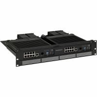 Rackmount RM-PA-T10 2-Post Rack Kit for PA-440/450/460 Firewall Appliance - Black