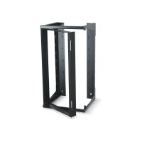 BLACK BOX RM069A-R3 Wallmount Rack - 19U, 12-24, Tapped Rails Holes, 75-Lb. Capacity