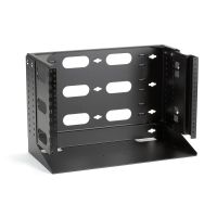 BLACK BOX RM095A-R2 Wallmount Rack - 6U, 12-24, Tapped Rails Holes, 75-Lb. Capacity