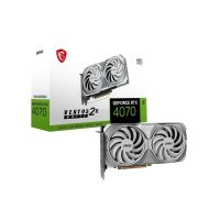 12GB MSI GeForce RTX 4070 Ventus 2x OC Extreme PCI Express 4.0 x16 White Card RTX4070VENTUS2XWHITE12GO