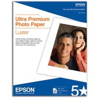 Epson S041405 Ultra Premium Luster Photo Paper (8.5 x 11", 50 Sheets)
