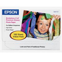 Epson s041727 Premium Photo Paper Glossy (4 x 6", 100 Sheets)