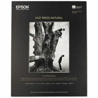 Epson S042321 Hot Press Natural Paper (17 x 22", 25 Sheets)