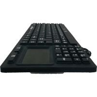 SEAL SHIELD S108PG Seal Touch Glow Silicone Wired Keyboard with Illuminated Keys and Touch Pad
