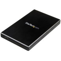 StarTech S251BMU313 2.5" External Hard Drive Enclosure - Supports UASP - Aluminum - USB 3.1 Enclosure - SSD/HDD Enclosure, TAA