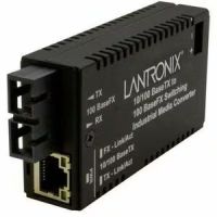 TRANSITION NETWORKS M/E-ISW-FX-02(MMLC) INDUSTRIAL MINI CONVERTER 10/100BTX TO 100BFX LC MM 2KM