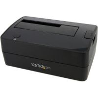 StarTech USB 3.0 to SATA Hard Drive Docking Station for 2.5"/3.5" HDD (Black) - SATDOCKU3S