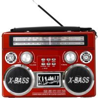 Supersonic SC-1097BT Portable 3 Band Radio with Bluetooth and Flashlight