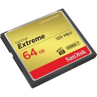 SanDisk SDCFXS-064G-A46 64GB Extreme CompactFlash Memory Card