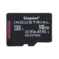 KINGSTON SDCIT2/16GBSP 16GB microSDHC Industrial C10 A1 PSLC Card Single Pack
