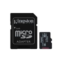KINGSTON SDCIT2/32GB 32GB microSDHC Industrial C10 A1 PSLC Card + SD Adapter  