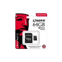 KINGSTON SDCIT2/64GB 64GB microSDXC Industrial C10 A1 PSLC Card + SD Adapter  