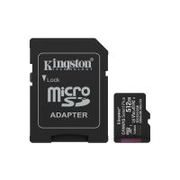 Kingston SDCS3/512GB Canvas Select Plus UHS-I microSDXC Memory Card with SD Adapter