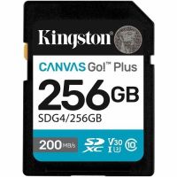 Kingston SDG4/256GB Canvas Go! Plus - flash memory card - 256 GB - SDXC UHS-I