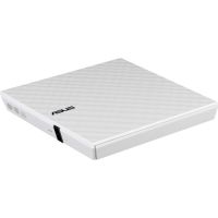 ASUS SDRW-08D2S-U/WHT/G/AS 8X Slim External DVD+RW Optical Drive (White)