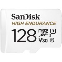 SanDisk SDSQQNR-128G-AN6IA 128GB High Endurance UHS-I microSDXC Memory Card with SD Adapter