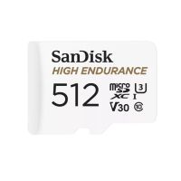 SanDisk SDSQQNR-512G-GN6IA High Endurance - flash memory card - 512 GB - microSDXC UHS-I