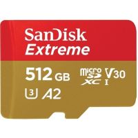 SanDisk SDSQXA1-512G-AN6MA Extreme - flash memory card - 512 GB - microSDXC UHS-I