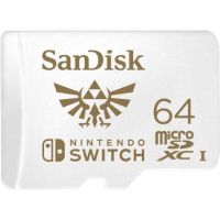 SanDisk 64GB UHS-I microSDXC Memory Card for the Nintendo Switch - SDSQXBO-064G-ANCZA